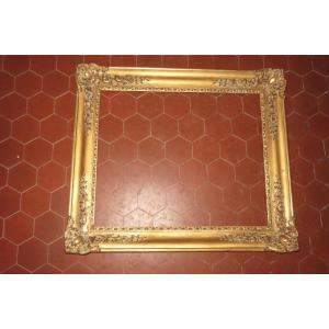 19th Century Frame, In Gilded Wood.