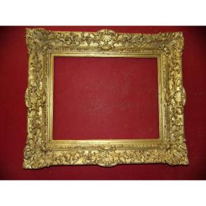 19th Century Frame, In Gilded Wood.