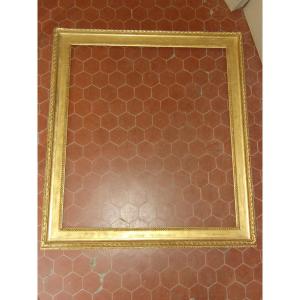 Large 19th Century Frame, In Gilded Wood.
