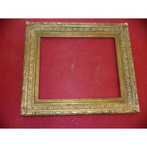19th Century Frame, In Gilded Wood.