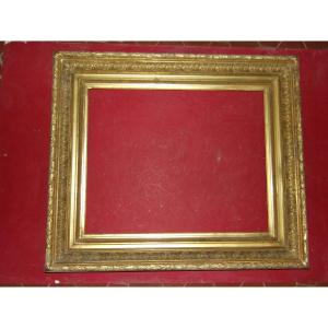 19th Century Gilded Wood Frame.