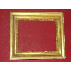 19th Century Gilded Wood Frame.