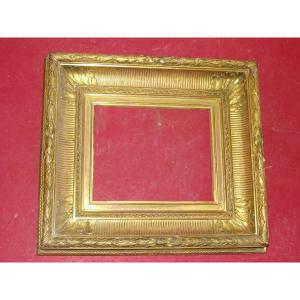 19th Century Gilded Wood Frame.
