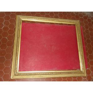 19th Century Gilded Wood Frame.