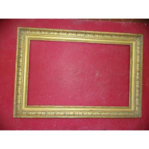 19th Century Gilded Wood Frame.