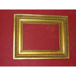 19th Century Gilded Wood Frame.