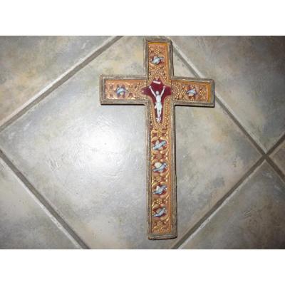 A Reliquary Cross, 19th Century.