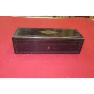 Glove Box In Noici Wood, 19th Time, Napoleon III.