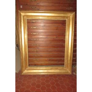 Large 19th Time Frame, Gold Leaf.