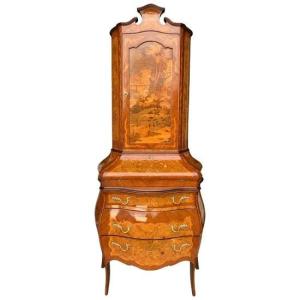 Louis XV Style Secretary Desk