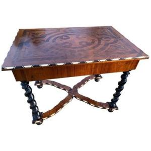 Louis XIII Style Desk, Napoleon III