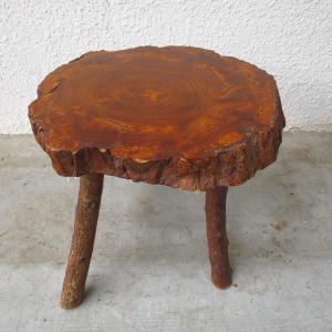 Brutalist Wooden Coffee Table XX °