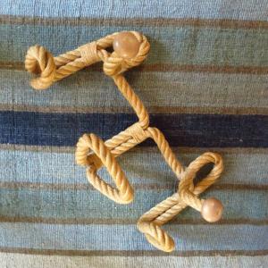 Hook Of Audoux Minet In Rope Circa 1950