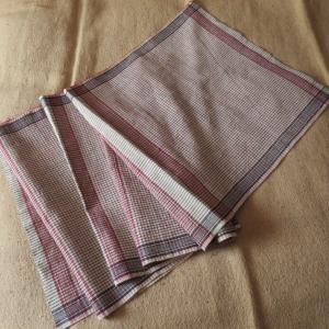 Hemp Canvas Formed Of 5 Large Squares Of Verquelure, Popular Art Franc-comtois Nineteenth