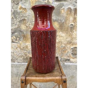W. Germany Ceramic Vase From The 1950s