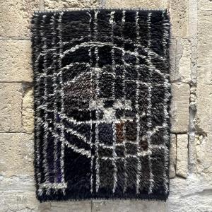 Rya Tapestry By Mary Moeschlin, Sweden Circa 1960