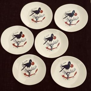 Series Of 6 Plates