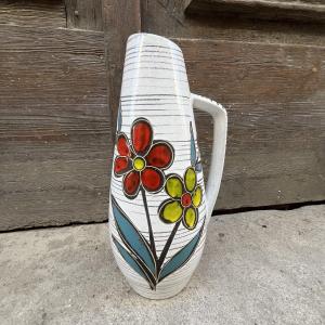 W. Germany Ceramic Vase From The 1950s