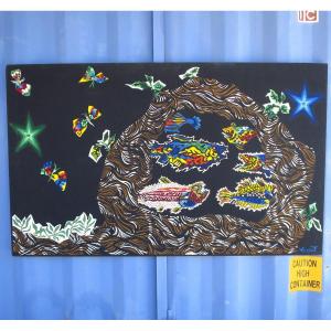 Silk Screen Tapestry 