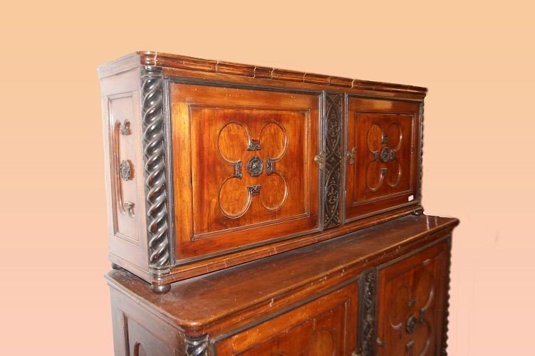 Credenza italiana doppio corpo-photo-2