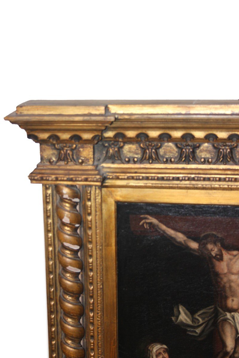 Olio su tela olandese di fine 1600 inizio 1700 Scuola Robert van Audenaerde (1663 - 1743)-photo-6