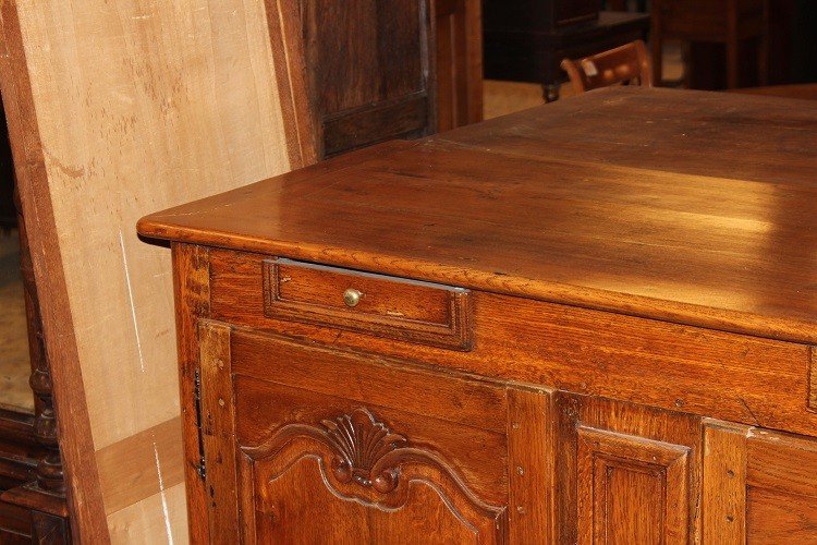 Credenza 3 porte con cassetti, francese della seconda metà 1700, stile Provenzale-photo-2