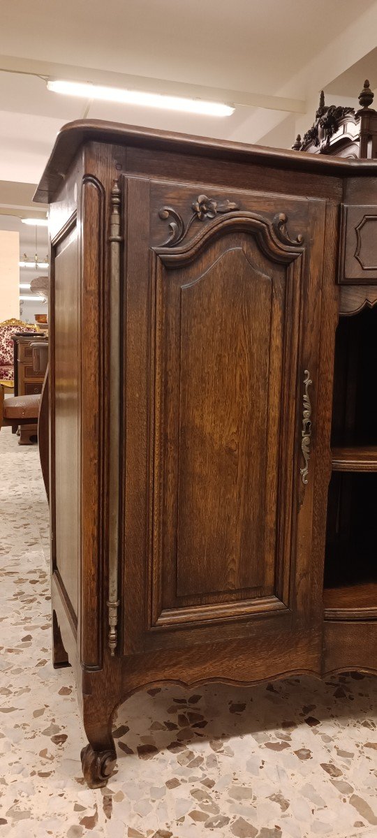 Credenza provenzale del XIX secolo in rovere-photo-3