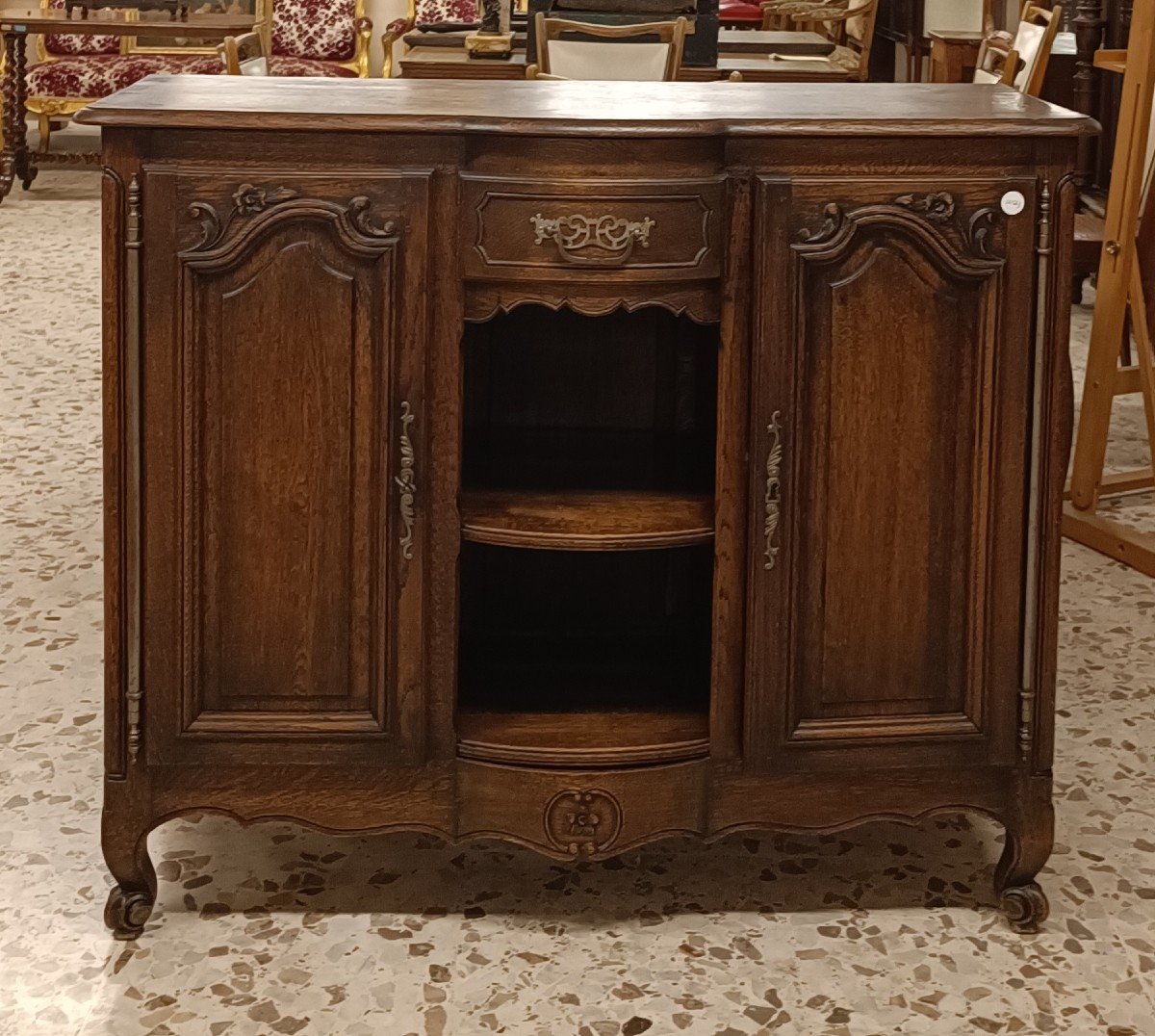 Credenza provenzale del XIX secolo in rovere