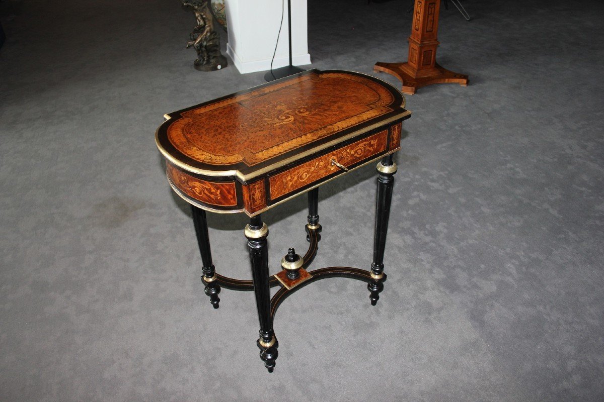 Tavolino Toilette Francese Stile Luigi XVI