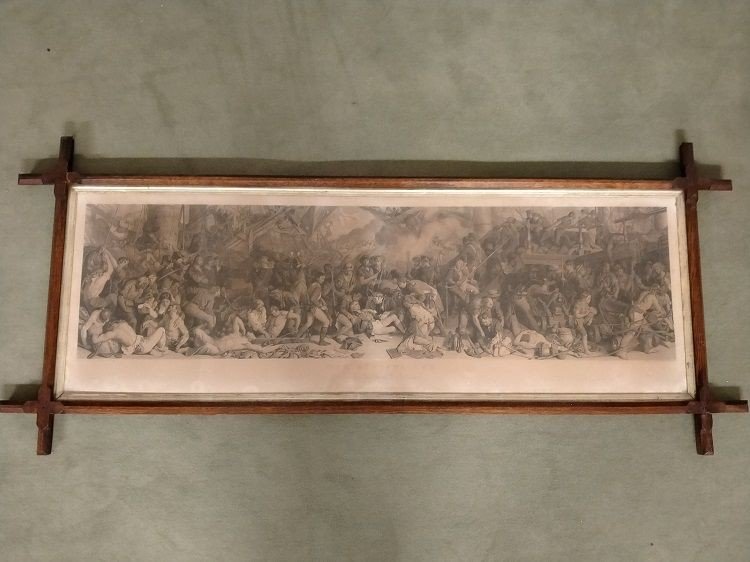 Stampa "The Death of Nelson at the Battle of Trafalgar"