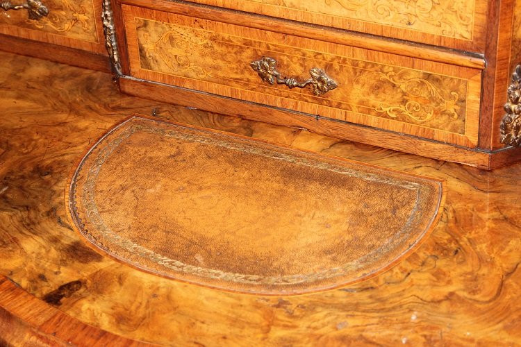 Stupendo scrittoio Bonheur du Jour francese della prima metà 1800, stile Luigi XV, in legno di -photo-2