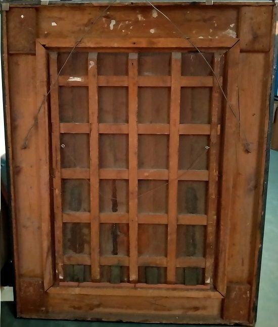 Maestoso olio su tavola italiano, opera unica e originale, risalente alla fine del 1500-photo-3