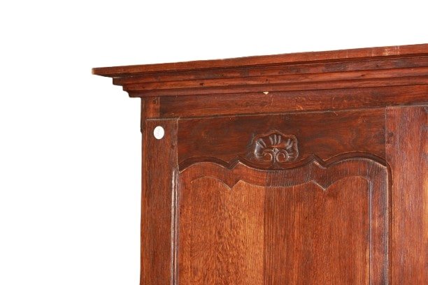Armadietto Stipo Provenzale ad 1 Porta in Legno di Rovere XIX secolo-photo-2