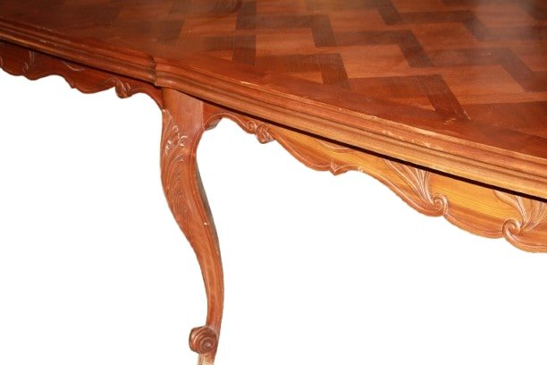 Grande Tavolo Allungabile Rettangolare Stile Provenzale 3 metri XIX secolo-photo-3