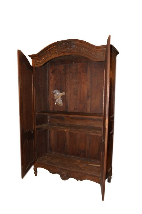 Bellissimo grande armadio francese della seconda metà del 1700-photo-1