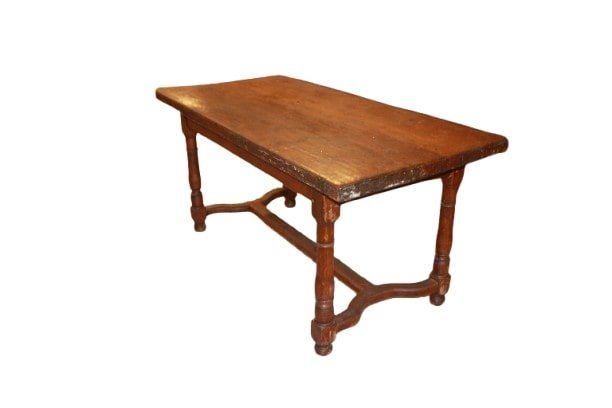 Tavolo Rustico in Legno di Rovere XIX secolo-photo-2