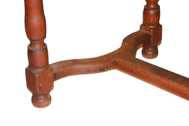 Tavolo Rustico in Legno di Rovere XIX secolo-photo-4