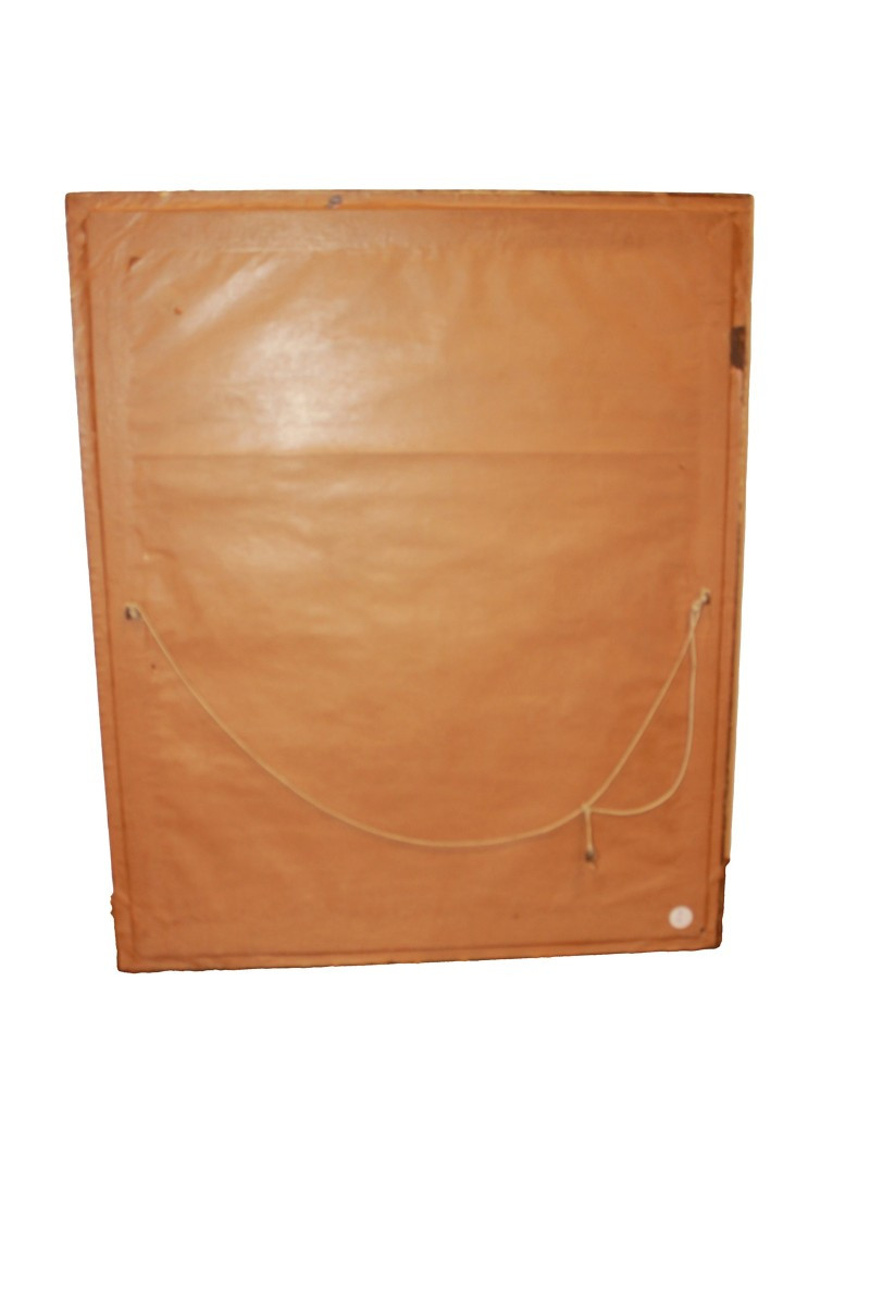 Pastello Francese del 1800 Raffigurante Scena Di Vita campestre Pastore con Gregge-photo-1