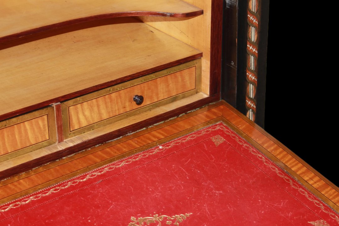 Bellissimo secretaire francese della seconda metà del 1800, stile Napoleone III-photo-7