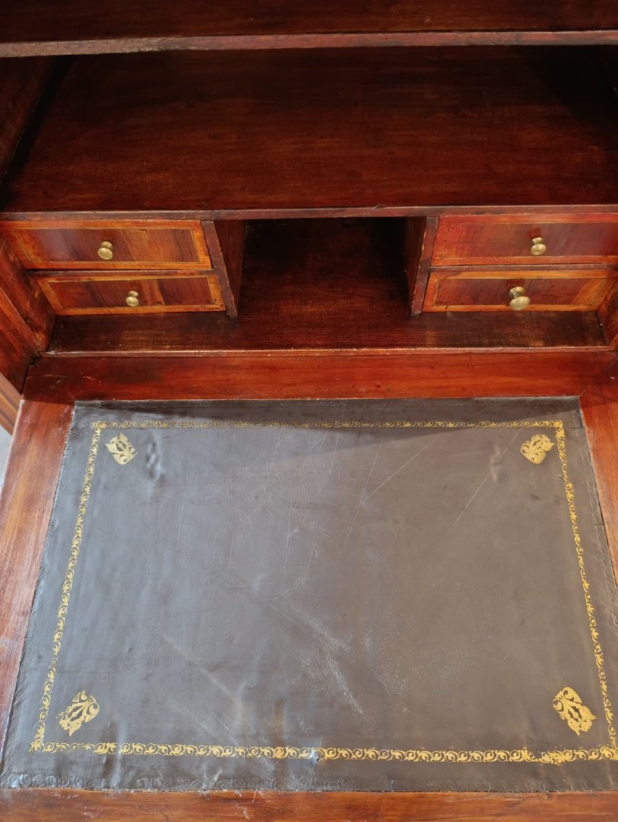 Secrétaire francese stile Luigi XVI del 1800-photo-1