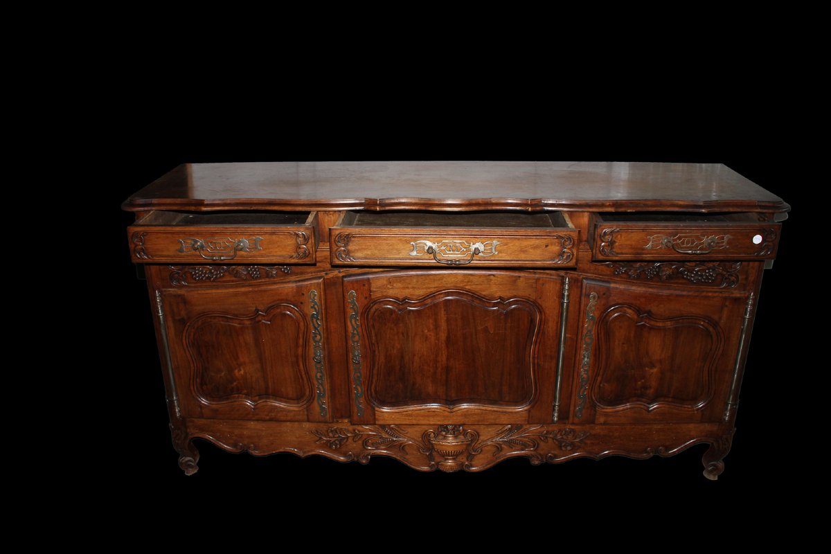Credenza francese in ciliegio scuro – fine XIX secolo, stile Provenzale-photo-4