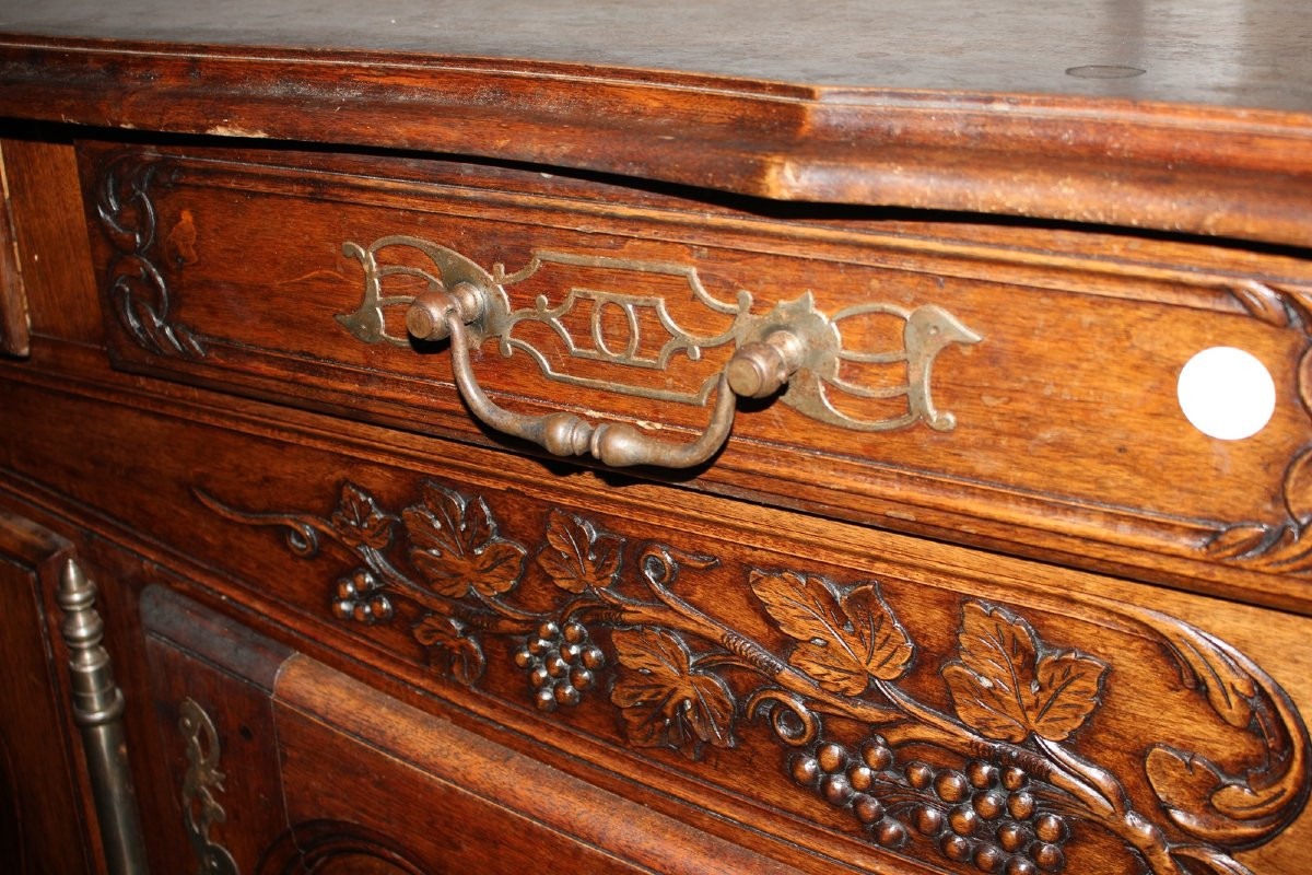 Credenza francese in ciliegio scuro – fine XIX secolo, stile Provenzale-photo-4