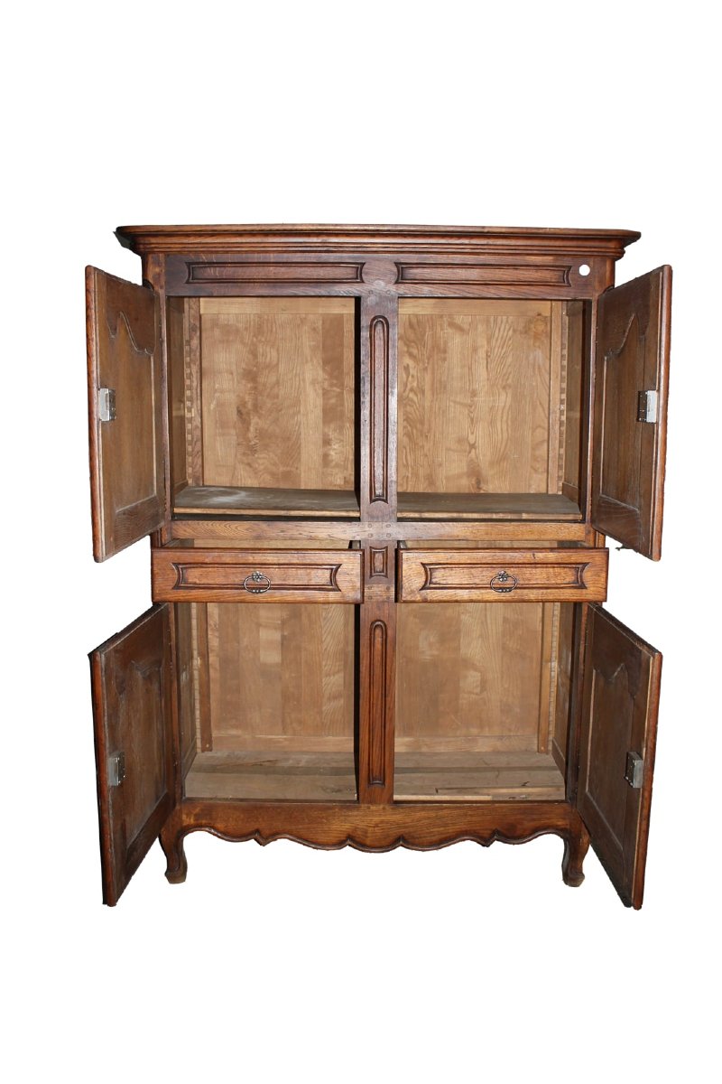 Stipo francese in rovere massello – fine XIX secolo, stile Provenzale-photo-4