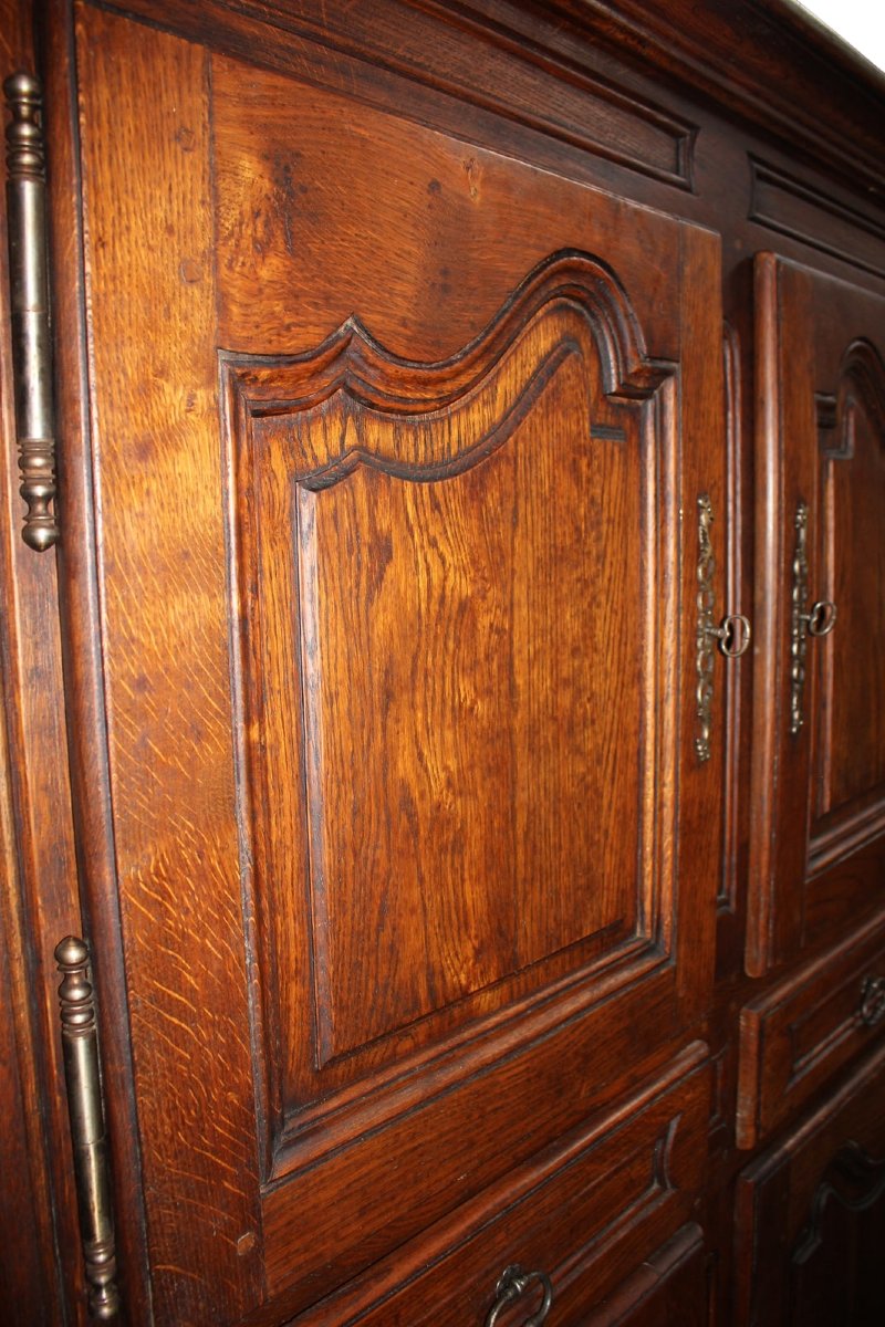 Stipo francese in rovere massello – fine XIX secolo, stile Provenzale-photo-2