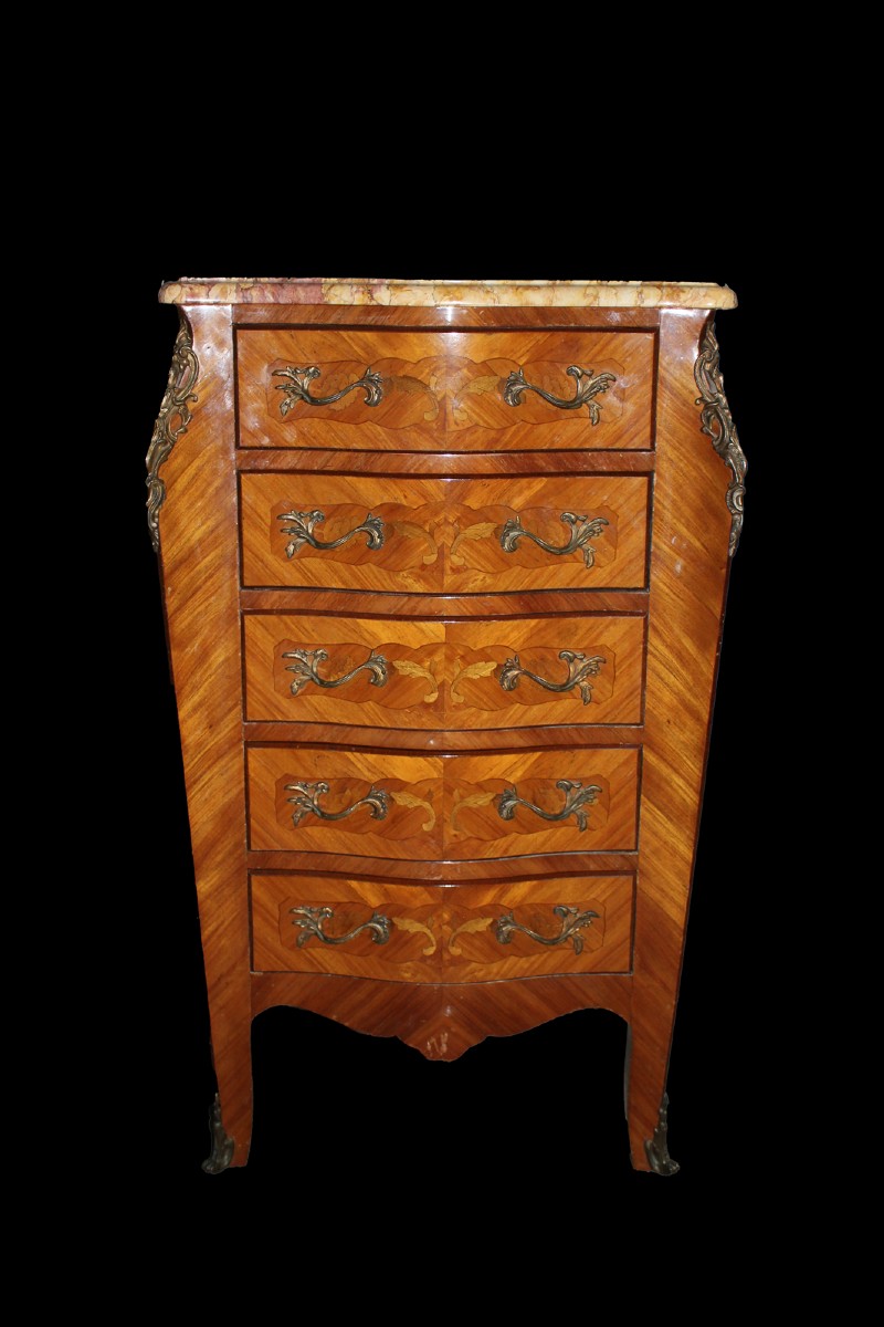 Cinquino francese in stile Luigi XV – XIX secolo