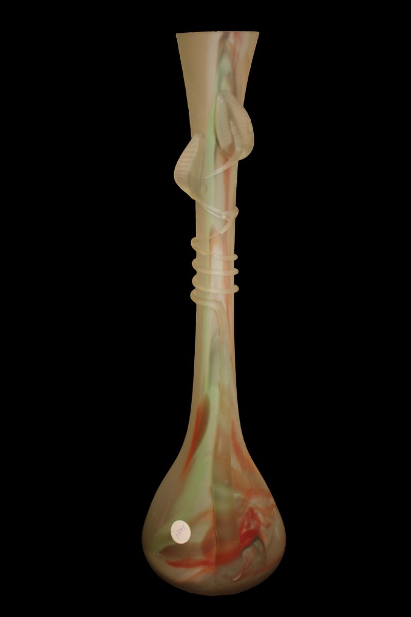 Vaso in vetro di Murano - XX secolo-photo-4