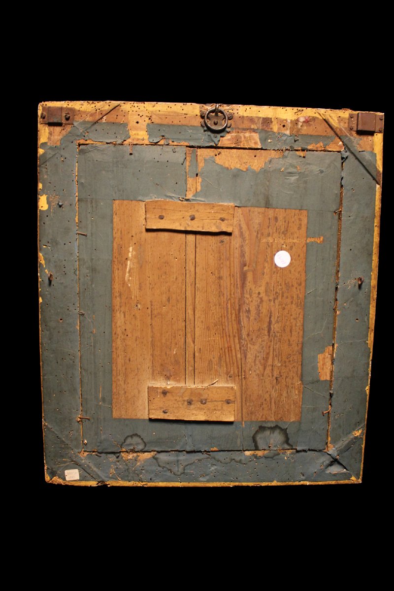 Specchiera riccamente intagliata e dorata - XIX secolo-photo-4