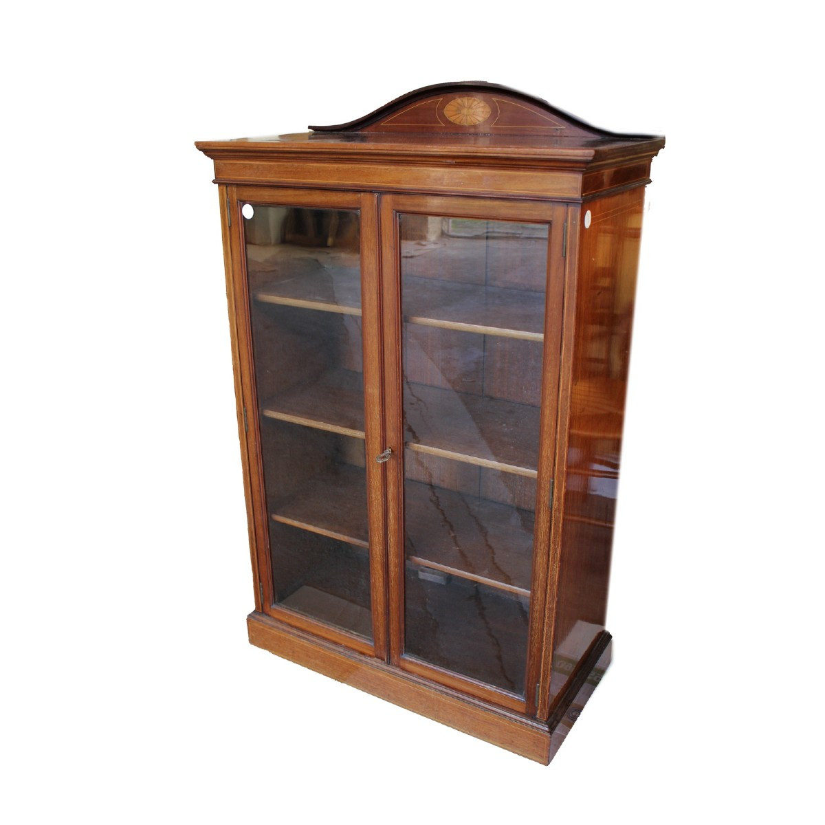 Vetrinetta Stile Vittoriano Intarsiata del 1800