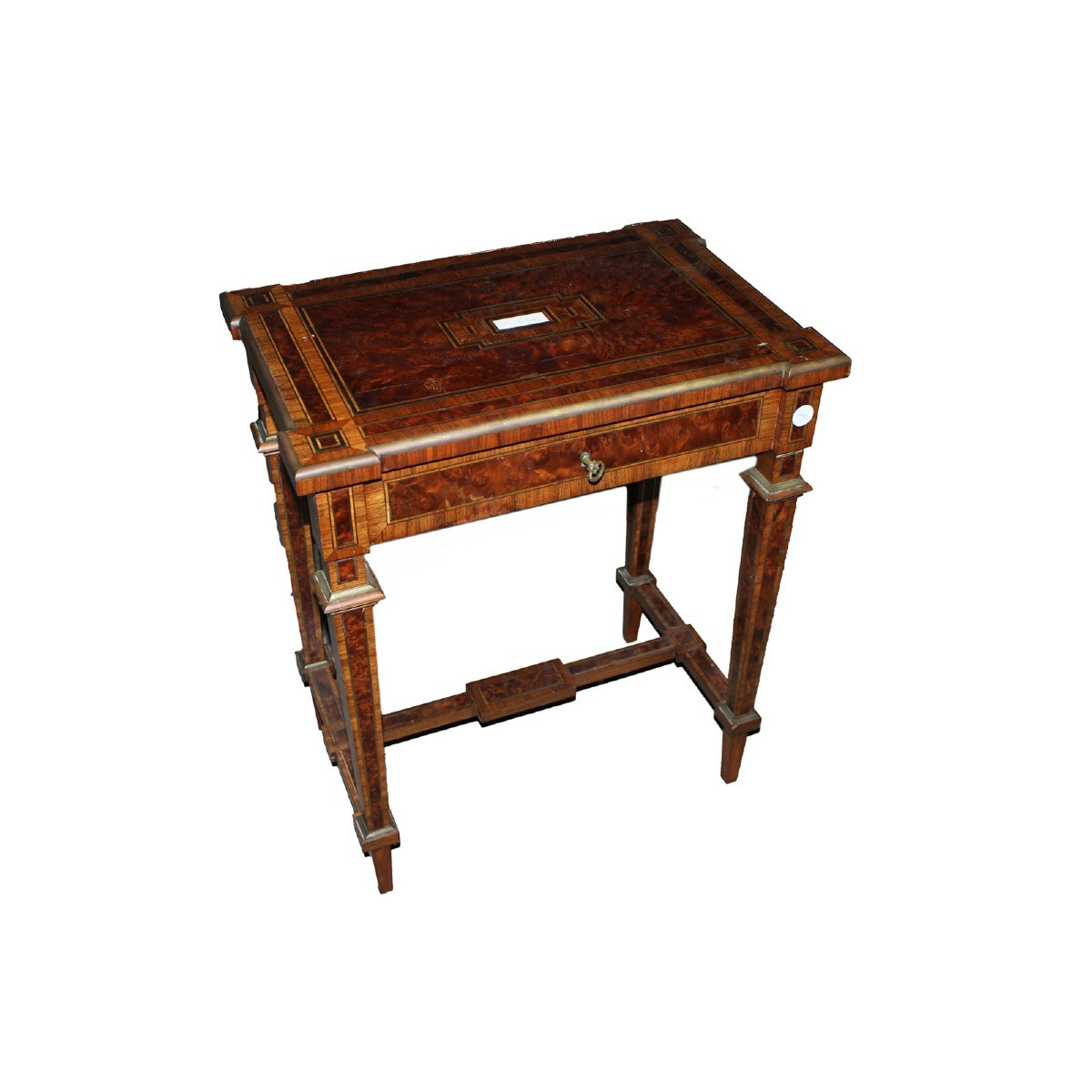 Toilette stile Luigi XVI in radica di Maples