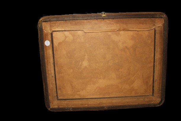 Coppia di incisioni italiane tra fine ’700 e inizio ’800 – Scene di battaglia con cornici dorat-photo-2